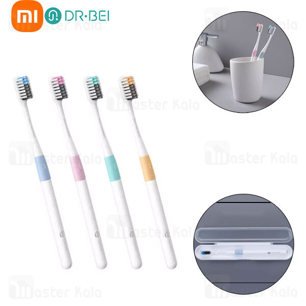 مسواک شیائومی Xiaomi Dr.BEI Bass Toothbrush پک 4 عددی